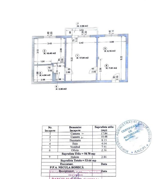 Tineretului metrou, bloc 1980, 4 minute pana la metrou, 54 metri patrati